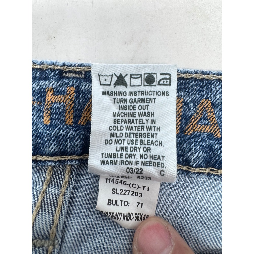 Cruel Denim Hanna Jeans Womens 30/9XL Blue Slim Straight Star Stripe Pockets - Picture 6 of 7